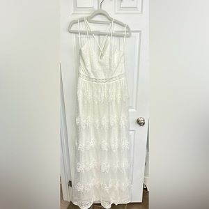 NWT Fashion Nova White Royal Wedding Lace Dress
